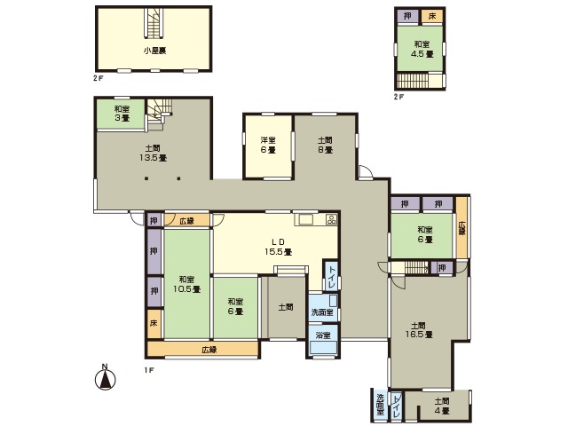 1F
