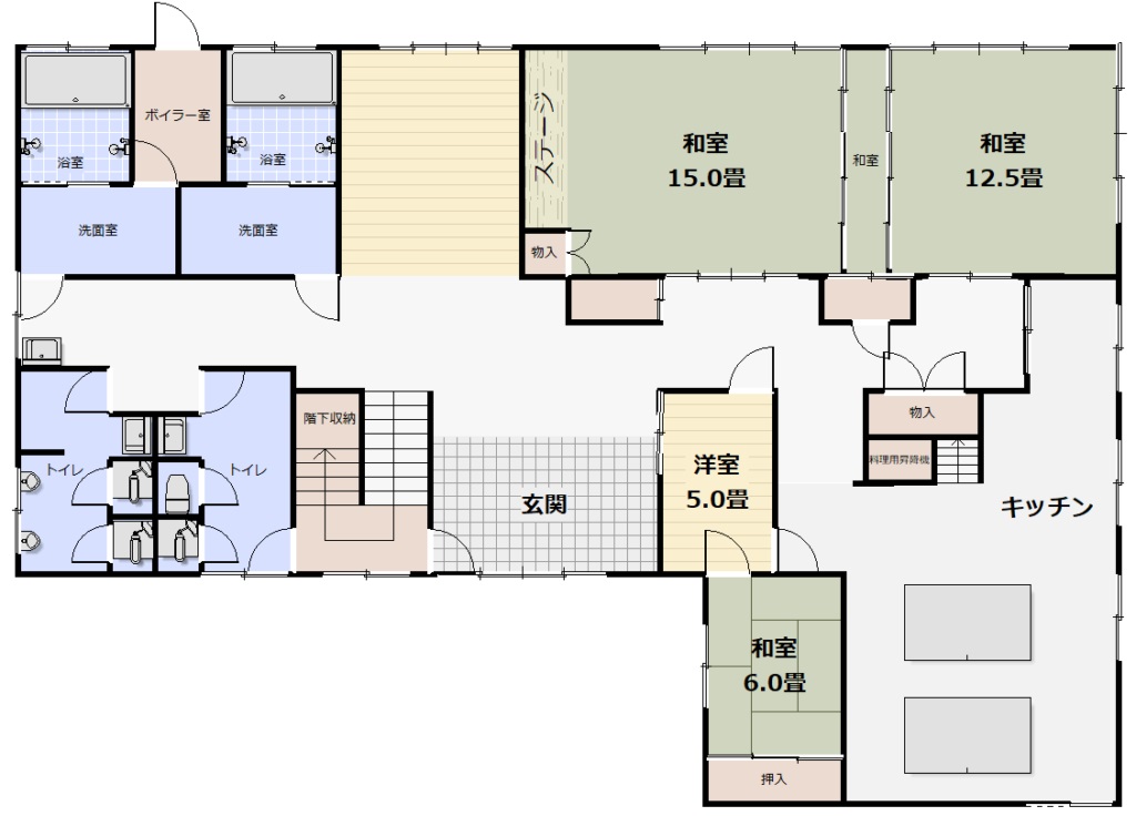 Main building 1F